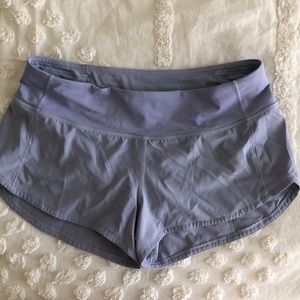 Lululemon Lilac Athletic Shorts